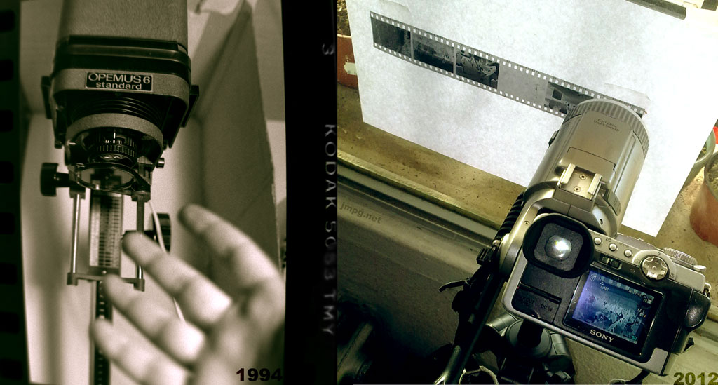 Sacando copias de negativos